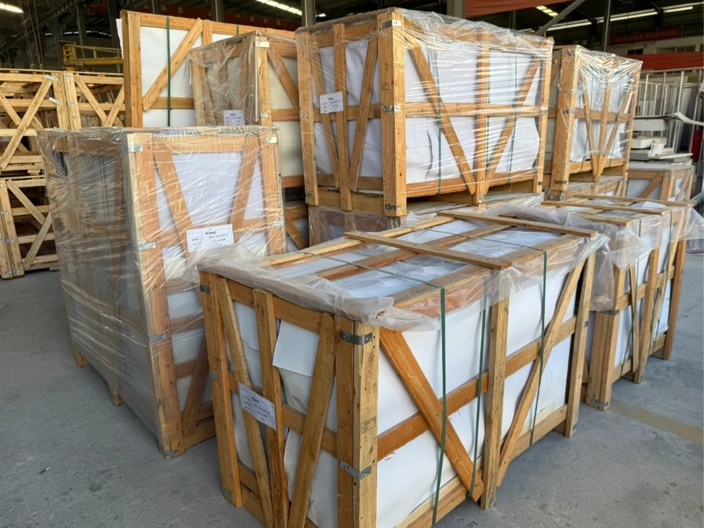 8. Protective Wrapping & Customized Crating Solutions