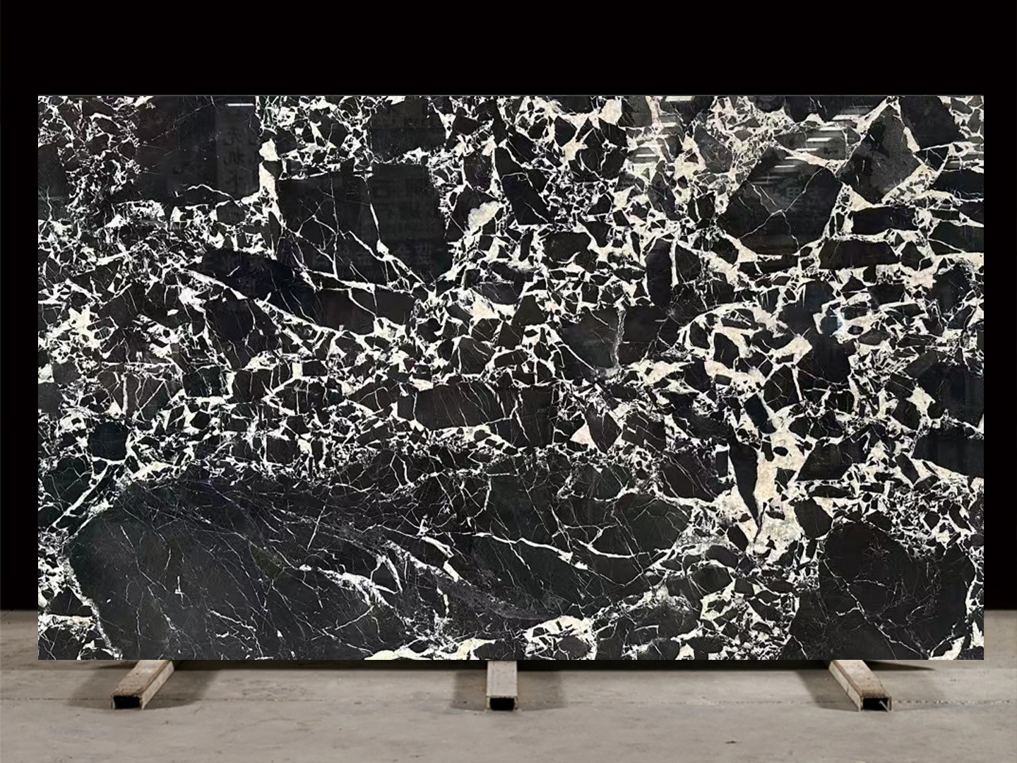 宝格丽黑-Calacatta Black Marble-意大利-Nahzo Stone-1