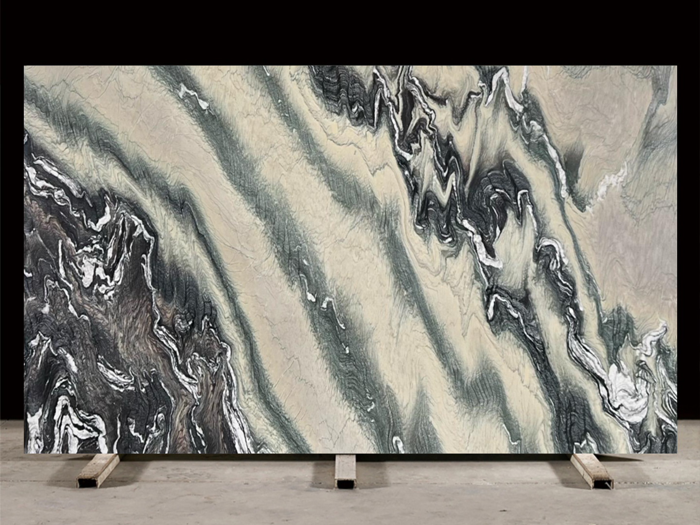 山水绿-Cipollino Ondulato Marble-意大利-Nahzo Stone-1