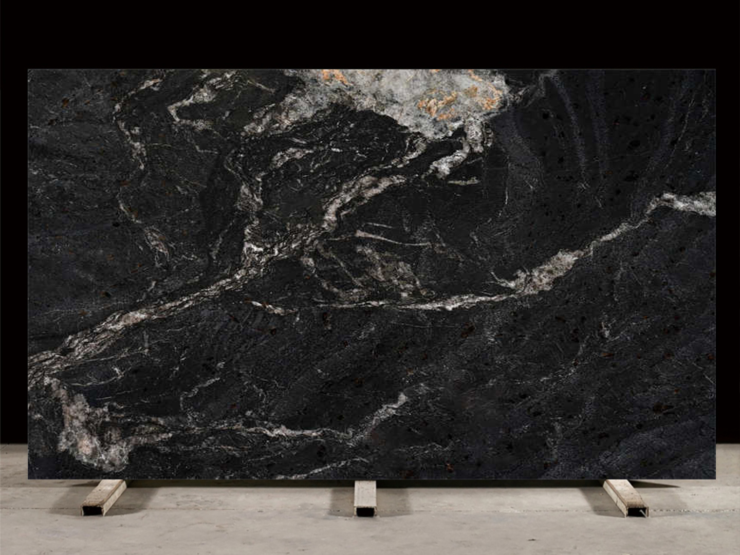 星河金-Star Galaxy Gold Marble-巴西-Nahzo Stone-1