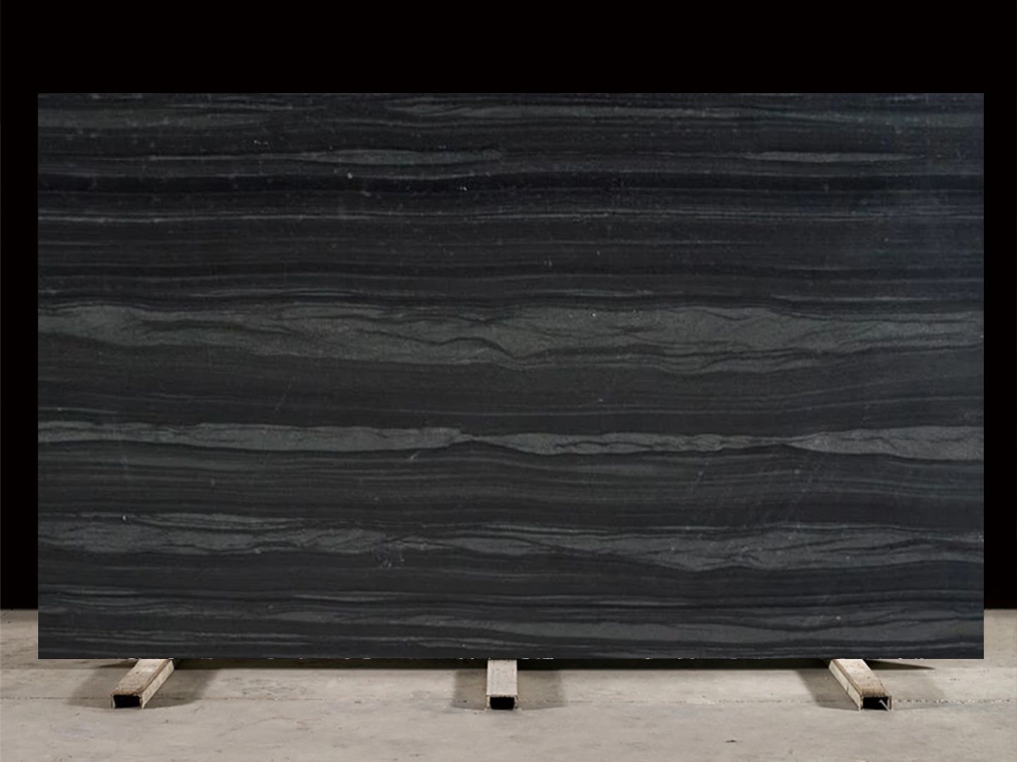 黑木纹-Black Ebony Wood Grain Marble-中国-Nahzo Stone-1