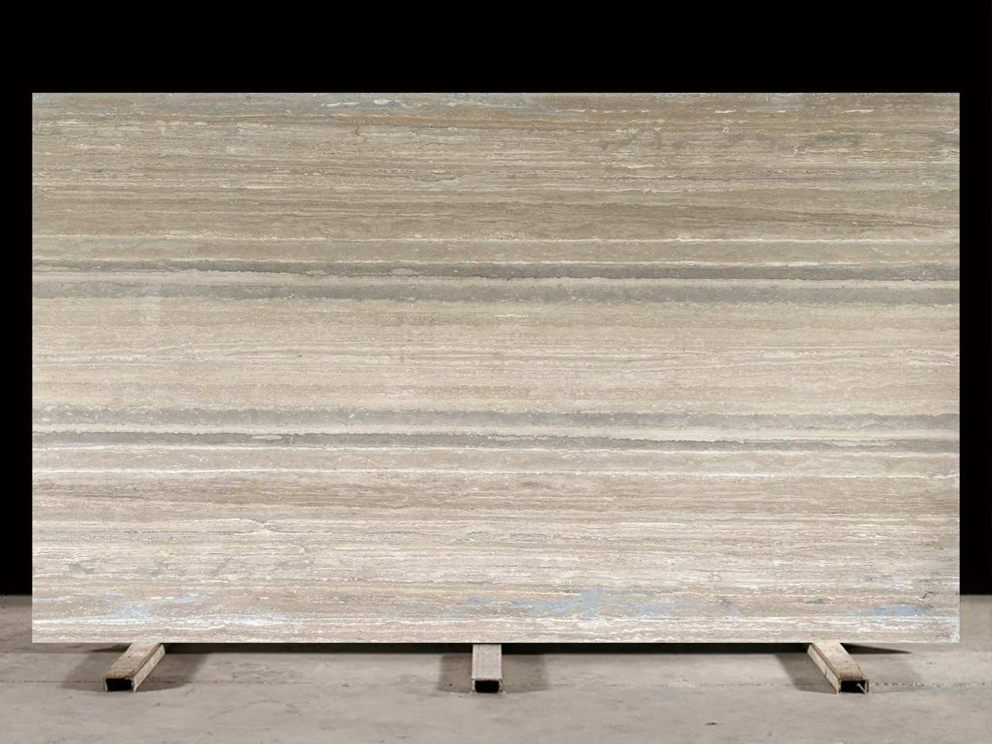 Italy Siver Grey Travertine-意大利银灰洞-意大利-Nahzo Stone-1
